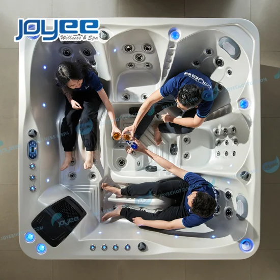 Joyee 5 persone Balboa lusso acrilico esterno idromassaggio idromassaggio SPA vasca idromassaggio