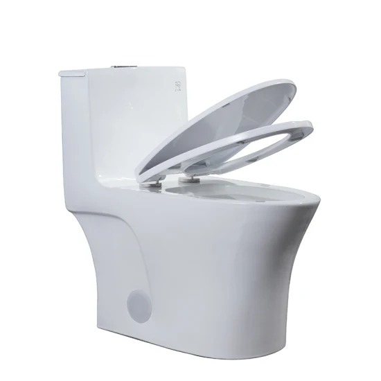 Cupc Stile americano Produttore cinese Bagno Wc Water Closet Sanitari Comò allungato in ceramica Sciacquone sifonico WC monopezzo